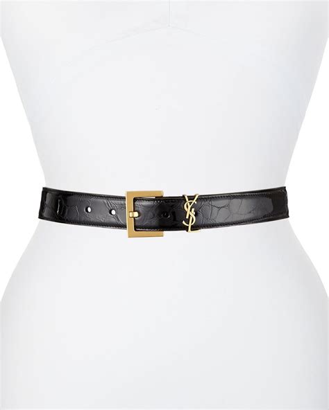 ysl belt on model|ysl belt used.